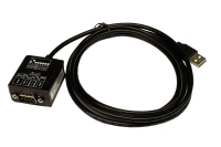 EXSYS EX-1309-9 Serien-Kabel Schwarz 1,8 m USB Typ-A DB-9
