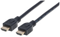 Manhattan 353939 HDMI kabel 2 m HDMI Type A (Standaard) Zwart