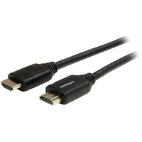 StarTech.com Cable de 2m HDMI 2.0 Certificado Premium con Ethernet - HDMI de Alta Velocidad Ultra HD de 4K a 60Hz HDR10 - para Monitores o TV UHD