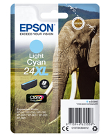 Epson Elephant C13T24354012 tintapatron 1 dB Eredeti Nagy (XL) kapacitású Világos ciánkék