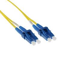 ACT 2 meter LSZH Singlemode 9/125 OS2 short boot glasvezel patchkabel duplex met LC connectoren