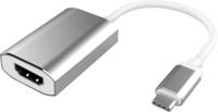 Microconnect USB3.1CHDMIS adaptador de cable de vídeo 0,2 m USB Tipo C HDMI Plata