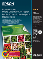 Epson Double-Sided Photo Quality Inkjet nyomtatópapír A4 (210x297 mm) Matt 50 lapok