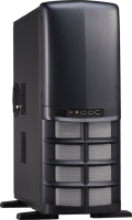 Chieftec CASE Midi GX-01B-OP Black Midi Tower Negro
