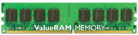 Kingston Technology ValueRAM 16GB 667MHz DDR2 ECC Reg with Parity CL5 DIMM (Kit of 2) Dual Rank, x4 module de mémoire 16 Go 2 x 8 Go