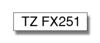 Brother TZ FX251 labelprinter-tape