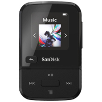 SanDisk Clip Sport Go MP3 speler 32 GB Zwart
