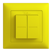Feller 4120.2.S.FMI.Y.88 Smart Home Beleuchtungssteuerung Kabellos Gelb