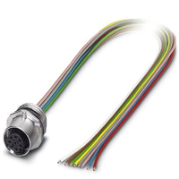 Phoenix 1523476 kabel-connector M12 Zilver