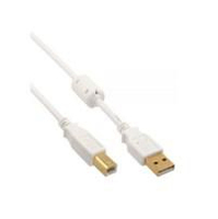 Microconnect 5m USB 2.0 USB cable USB A USB B White