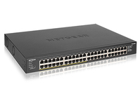 NETGEAR GS348PP Beállítást nem igénylő (unmanaged) Gigabit Ethernet (10/100/1000) Ethernet-áramellátás (PoE) támogatása Fekete