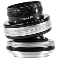 Lensbaby Composer Pro II + Sweet 80 MILC/SLR Black