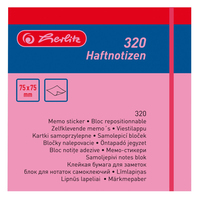Herlitz 790774 sticker Papier Groen, Oranje, Roze, Geel Verwijderbaar 1 stuk(s)