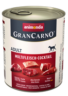 animonda GranCarno multi meat cocktail Rind, Huhn, Game (pet food flavor), Herz, Truthahn Adult 800 g