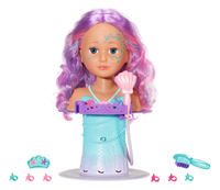 BABY born Sister Styling Mermaid Head Badepuppe Mehrfarbig