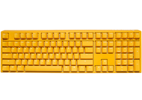 Ducky One 3 keyboard USB UK International Yellow