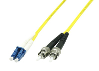 Microconnect FIB411002 kabel optyczny 2 m LC ST OS2 Żółty
