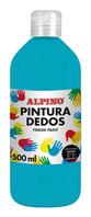 Alpino DD020074 pintura de dedos lavable Azul, Cian