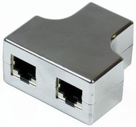 Microconnect MPK402-M network splitter Zwart