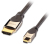 Lindy CROMO, HDMI - Micro HDMI, 1m HDMI-Kabel HDMI Typ A (Standard) HDMI Typ D (Mikrofon) Schwarz, Silber
