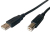 Sharkoon 4044951015283 kabel USB 5 m USB 2.0 USB A USB B Czarny