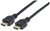 Manhattan 353939 HDMI kábel 2 M HDMI A-típus (Standard) Fekete