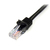 StarTech.com 0,5m Cat5e Ethernet Netzwerkkabel Snagless mit RJ45 - Schwarz