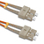 Qoltec 54012 száloptikás kábel 3 M SC OM2 Narancssárga