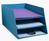 Exacompta 13457D desk tray/organizer Cardboard Turquoise