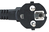 Manhattan 300148 câble électrique Noir 1,8 m CEE7/4 Coupleur C13
