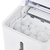 Nedis KAIC100FWT máquina de cubo de hielo Máquina para hacer cubitos de hielo integrada/independiente 12 kg/24h 120 W Blanco