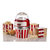 Ariete 2957/00 machine à popcorn Rouge, Transparent, Blanc 2 min 1100 W