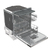 Hisense HV643D60UK dishwasher Fully built-in 16 place settings D