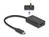 DeLOCK 61058 USB grafische adapter 3840 x 2160 Pixels Zwart