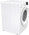 Gorenje WNEI96ADPS Waschmaschine Frontlader 9 kg 1600 RPM Weiß
