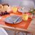 Westmark Tischset »Home«, 42 x 32 cm, orange , edles Gewebe aus einzelnen,