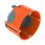 HW Gerätedose luftdicht Ø68mm, H47mm Polypropylen / Thermoplastisches Elastomer orange / grau