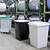 Durable 90L Waste Bin Green | Square Recycling Bin | Food Bin | DURABIN
