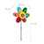 2 x Windrad "Blume" in Bunt - (B)38 x (H)75 x (T)14 cm 10041398_0