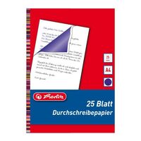 Durchschreibepapier für Handdurchschriften, blau-violett, A4, 25 Blatt