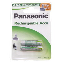 Panasonic AAA/Micro P03P Akku 2-Pack