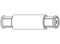 Koaxial-Adapter, 50 Ω, SMP-Stecker auf SMP-Stecker, gerade, SMP-FSBA-145