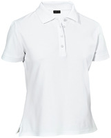 Damen-Polo Cato; Kleidergröße XS; weiß