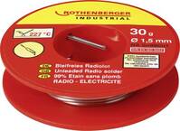 Rothenberger Industrial Bleifreies Radiolot 30g Forrasztóón, ólommentes SN99Cu1