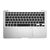 Topcase with Keyboard and Trackpad - Danish Layout for Apple Macbook Air Mid 2012 Topcase with Keyboard and Trackpad - Danish Layout Einbau Tastatur