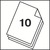 Heftgerät Mini NeXXt Recylce CO² neutral, Kunststoff, 10 Blatt, rot LEITZ 5617-00-25