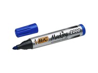 BIC® Marking 2000 Permanente Marker, Ronde Punt, 1,7 mm, Blauw (pak 12 stuks)