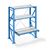 Heavy duty pull-out shelving unit