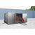 Hazardous goods storage container for water hazardous media, cold-insulated
