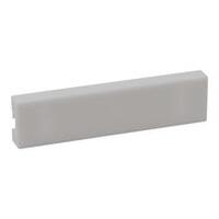 Blank insert - quarter - office white, RAL 9003 (pack of 20)